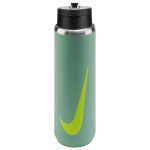 Nike Trinkflasche Recharge Straw Bottle Edelstahl grün 709ml